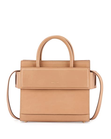 givenchy horizon bag brown|Givenchy Horizon Mini Leather Satchel Bag, Medium Brown.